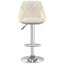 Taburete de cocina de terciopelo crema von , Küchenhocker - Ref: Foro24-335293, Preis: 92,23 €, Rabatt: %