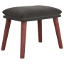 Reposapiés de terciopelo gris oscuro 45x29,5x35 cm by , Ottomans - Ref: Foro24-341469, Price: 44,04 €, Discount: %