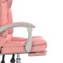 Silla de oficina reclinable masaje cuero sintético rosa by , Office chairs - Ref: Foro24-349691, Price: 119,61 €, Discount: %
