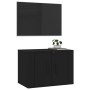 Mueble para TV de pared negro 57x34,5x40 cm von , TV-Möbel - Ref: Foro24-816617, Preis: 50,00 €, Rabatt: %