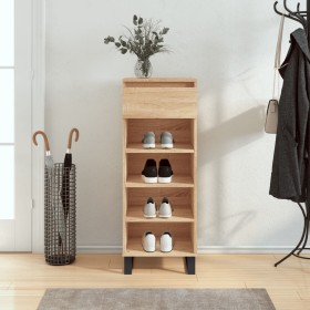 Mueble zapatero madera contrachapada roble Sonoma 40x36x105 cm von , Schuhregale und Schuhorganisatoren - Ref: Foro24-831471,...