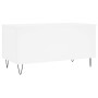 Mesa de centro madera contrachapada blanco 90x44,5x45 cm by , Coffee table - Ref: Foro24-830972, Price: 72,02 €, Discount: %