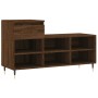 Mueble zapatero madera contrachapada roble marrón 102x36x60 cm von , Schuhregale und Schuhorganisatoren - Ref: Foro24-831363,...