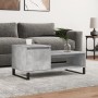 Mesa de centro madera contrachapada gris hormigón 100x50x45 cm by , Coffee table - Ref: Foro24-830840, Price: 69,87 €, Discou...