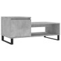 Mesa de centro madera contrachapada gris hormigón 100x50x45 cm de , Mesas de centro - Ref: Foro24-830840, Precio: 69,79 €
