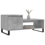 Mesa de centro madera contrachapada gris hormigón 100x50x45 cm by , Coffee table - Ref: Foro24-830840, Price: 69,87 €, Discou...