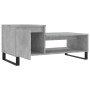 Mesa de centro madera contrachapada gris hormigón 100x50x45 cm by , Coffee table - Ref: Foro24-830840, Price: 69,87 €, Discou...