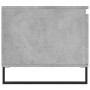 Mesa de centro madera contrachapada gris hormigón 100x50x45 cm by , Coffee table - Ref: Foro24-830840, Price: 69,87 €, Discou...
