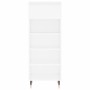 Mueble zapatero madera contrachapada blanco 40x36x105 cm by , Shoe racks and shoe organizers - Ref: Foro24-831452, Price: 58,...