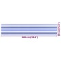 Toldo para balcón HDPE amarillo y blanco 90x600 cm von , Sonnenschirme - Ref: Foro24-310891, Preis: 20,12 €, Rabatt: %