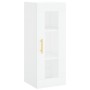 Armario de pared blanco 34,5x34x90 cm by , Sideboards - Ref: Foro24-828900, Price: 56,00 €, Discount: %