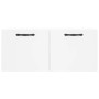 Armario de pared madera de ingeniería blanco 80x36,5x35 cm von , Schließfächer und Lagerschränke - Ref: Foro24-830068, Preis:...