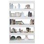 Estantería de libros/divisor de espacios blanco 100x30x166 cm by , Bookcases and shelves - Ref: Foro24-811763, Price: 92,75 €...