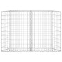 Arriate de gaviones de trapecio acero galvanizado 150x20x100 cm von , Töpfe und Pflanzgefäße - Ref: Foro24-145654, Preis: 63,...