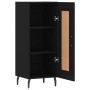 Aparador de madera contrachapada negro 34,5x34x90 cm von , Sideboards - Ref: Foro24-830461, Preis: 70,17 €, Rabatt: %