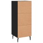 Aparador de madera contrachapada negro 34,5x34x90 cm von , Sideboards - Ref: Foro24-830461, Preis: 70,17 €, Rabatt: %