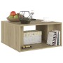 Mesas de centro 4 pzas contrachapada roble Sonoma 33x33x33 cm by , Coffee table - Ref: Foro24-806816, Price: 51,07 €, Discoun...