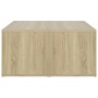 Mesas de centro 4 pzas contrachapada roble Sonoma 33x33x33 cm by , Coffee table - Ref: Foro24-806816, Price: 51,07 €, Discoun...