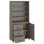 Aparador HAMAR madera de pino maciza gris claro de , Aparadores - Ref: Foro24-3100925, Precio: 214,23 €, Descuento: %