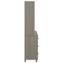Aparador HAMAR madera de pino maciza gris claro de , Aparadores - Ref: Foro24-3100925, Precio: 214,23 €, Descuento: %