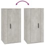 Mueble para TV de pared gris hormigón 40x34,5x80 cm von , TV-Möbel - Ref: Foro24-816676, Preis: 55,12 €, Rabatt: %