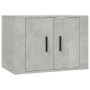 Mueble para TV de pared gris hormigón 57x34,5x40 cm by , TV Furniture - Ref: Foro24-816620, Price: 39,23 €, Discount: %