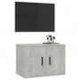 Mueble para TV de pared gris hormigón 57x34,5x40 cm by , TV Furniture - Ref: Foro24-816620, Price: 39,23 €, Discount: %