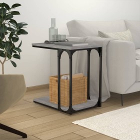 Mesa auxiliar madera contrachapada gris Sonoma 50x35x52 cm de , Mesas auxiliares - Ref: Foro24-825815, Precio: 31,21 €, Descu...