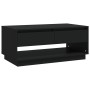 Mesa de centro madera contrachapada negro 102,5x55x44 cm von , Couchtisch - Ref: Foro24-809504, Preis: 92,79 €, Rabatt: %