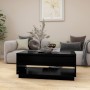 Mesa de centro madera contrachapada negro 102,5x55x44 cm von , Couchtisch - Ref: Foro24-809504, Preis: 92,79 €, Rabatt: %