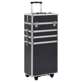 Maletín trolley de maquillaje de aluminio negro von , Kulturbeutel - Ref: Foro24-91815, Preis: 134,75 €, Rabatt: %