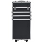 Maletín trolley de maquillaje de aluminio negro von , Kulturbeutel - Ref: Foro24-91815, Preis: 134,75 €, Rabatt: %