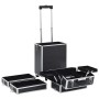 Maletín trolley de maquillaje de aluminio negro von , Kulturbeutel - Ref: Foro24-91815, Preis: 134,75 €, Rabatt: %