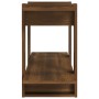 Estantería madera contrachapada roble marrón 100x30x51cm de , Librerías y estanterías - Ref: Foro24-813571, Precio: 41,30 €
