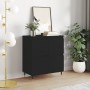 Aparador de madera contrachapada negro 60x35x70 cm by , Sideboards - Ref: Foro24-831205, Price: 74,26 €, Discount: %