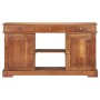 Aparador de madera maciza de acacia 135x35x75 cm by , Sideboards - Ref: Foro24-323543, Price: 277,82 €, Discount: %