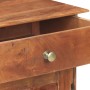 Aparador de madera maciza de acacia 135x35x75 cm by , Sideboards - Ref: Foro24-323543, Price: 277,82 €, Discount: %