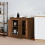 Aparadores 2 uds madera color marrón roble 37,5x35,5x67,5 cm by , Sideboards - Ref: Foro24-816215, Price: 87,64 €, Discount: %