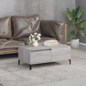 Mesa de centro madera contrachapada gris Sonoma 90x50x36,5 cm von , Couchtisch - Ref: Foro24-821122, Preis: 71,81 €, Rabatt: %