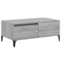 Mesa de centro madera contrachapada gris Sonoma 90x50x36,5 cm de , Mesas de centro - Ref: Foro24-821122, Precio: 72,59 €, Des...