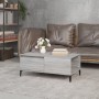 Mesa de centro madera contrachapada gris Sonoma 90x50x36,5 cm de , Mesas de centro - Ref: Foro24-821122, Precio: 72,59 €, Des...