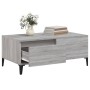 Mesa de centro madera contrachapada gris Sonoma 90x50x36,5 cm de , Mesas de centro - Ref: Foro24-821122, Precio: 72,59 €, Des...