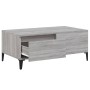 Mesa de centro madera contrachapada gris Sonoma 90x50x36,5 cm de , Mesas de centro - Ref: Foro24-821122, Precio: 72,59 €, Des...