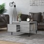 Mesa de centro madera contrachapada gris Sonoma 55x55x36,5 cm von , Couchtisch - Ref: Foro24-821090, Preis: 58,25 €, Rabatt: %