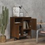Aparador madera contrachapada marrón roble 60x35x70 cm von , Sideboards - Ref: Foro24-821155, Preis: 78,92 €, Rabatt: %