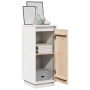 Aparador 2 uds madera maciza de pino blanco 31,5x34x75 cm de , Aparadores - Ref: Foro24-813353, Precio: 81,22 €, Descuento: %