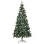 Árbol de Navidad artificial con piñas y brillo blanco 210 cm von , Weihnachtsbäume - Ref: Foro24-284319, Preis: 113,84 €, Rab...