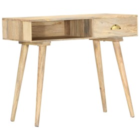 Mesa consola de madera maciza de mango 90x45x75 cm von , Seitentische - Ref: Foro24-286180, Preis: 177,37 €, Rabatt: %
