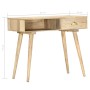 Mesa consola de madera maciza de mango 90x45x75 cm de , Mesas auxiliares - Ref: Foro24-286180, Precio: 177,25 €, Descuento: %