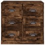 Aparador de madera contrachapada roble ahumado 70x35,5x67,5 cm von , Sideboards - Ref: Foro24-816437, Preis: 144,20 €, Rabatt: %